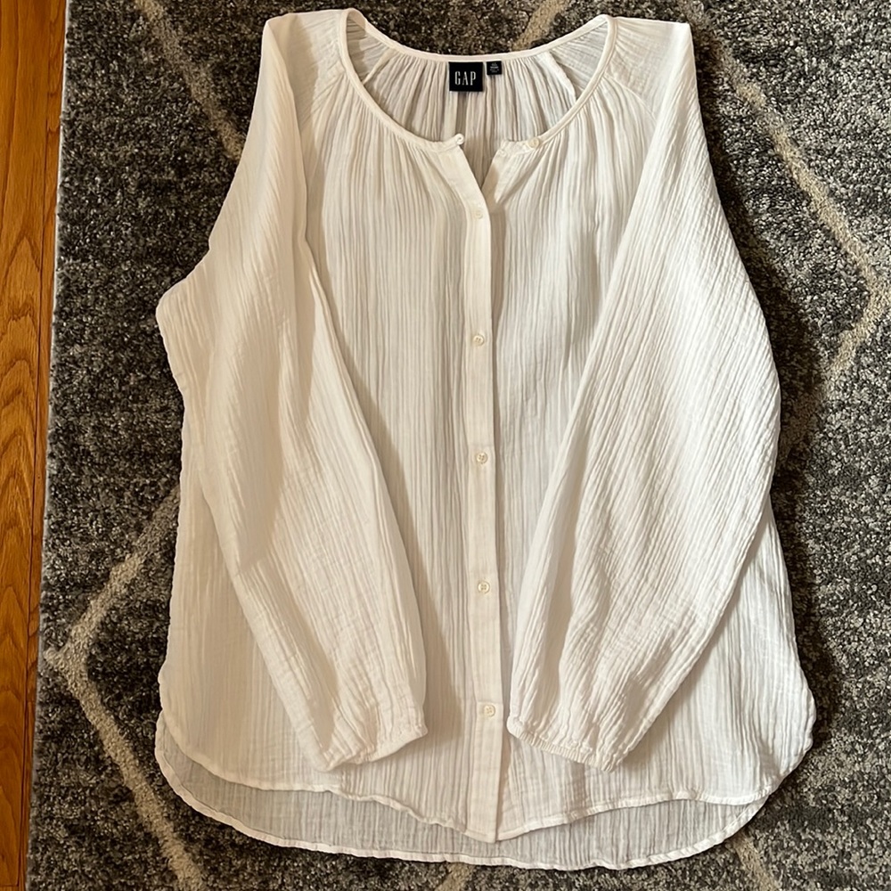 GAP gauze shirt - NWOT